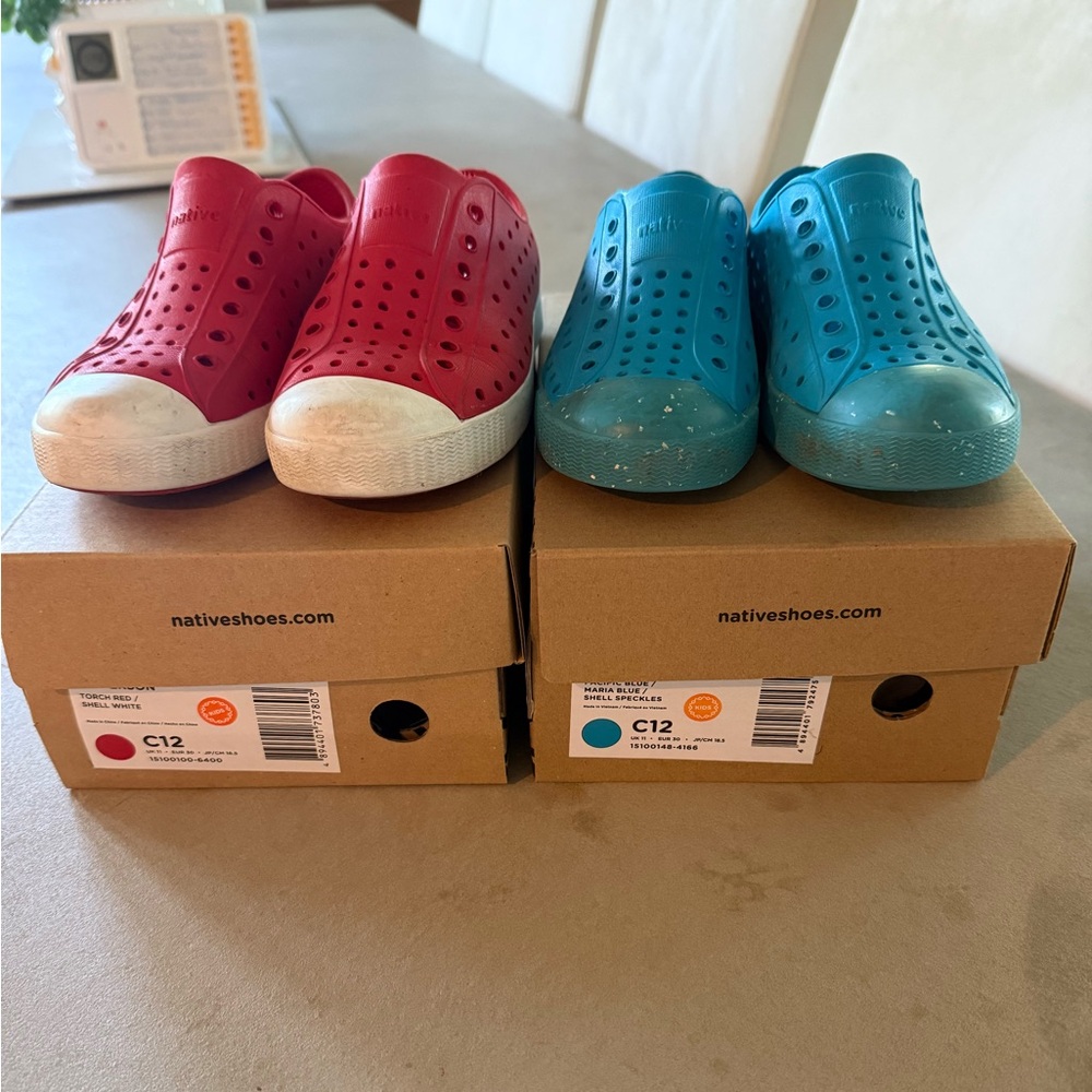 Various Little Kid Native Shoes